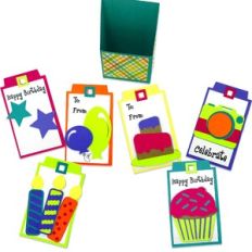 Birthday Tags and Box