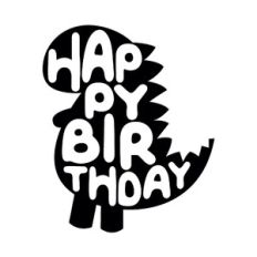 Birthday Dinosaur