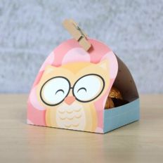 Owl Candy box for 4