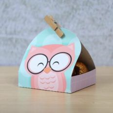 Owl Candy box for 4