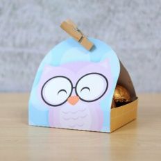 Owl Candy box for 4