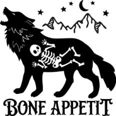 Bone Appetit Wolf