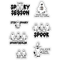 Stay spooky sticker set