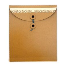 Envelope Oversize Disc Twine Closure