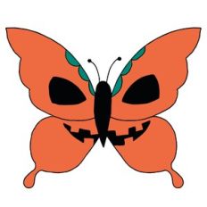 Pumpkin Butterfly