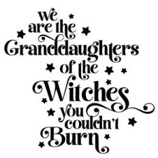 We Are The Granddaughters Of The Witches You Couldn't Burn Quote