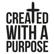 Created With A Purpose Cross Quote