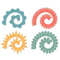 Rolled Flower, 3D Paper Flower Template