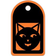 Black Cat Gift Tag