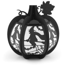 3D Pumpkin Witch