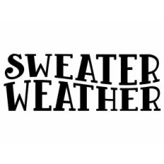 sweater weather