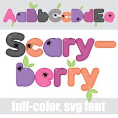 Scaryberry Color Font