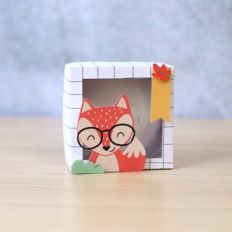 Fox Square candy box