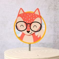 Fox Cake topper