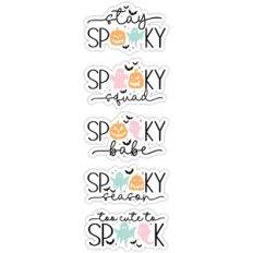 Stay Spooky Sticker Set