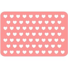 heart 4 x 6 journaling card