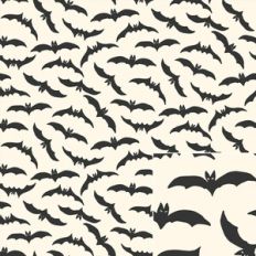 Halloween Bats Printable Pattern