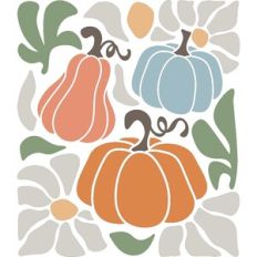 Floral Pumpkins