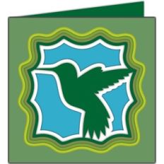 hummingbird card