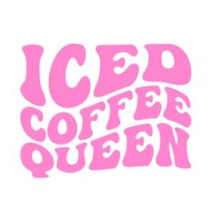 Iced coffee queen