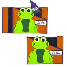 Halloween Frog Wiper Card