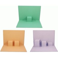 3d pop up card kit one