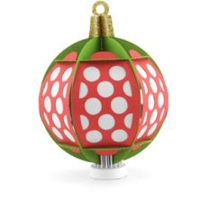 3D Christmas Ornament Dots