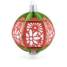3D Christmas Ornament Flowers