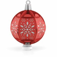 3D Christmas Ornament Snowflakes