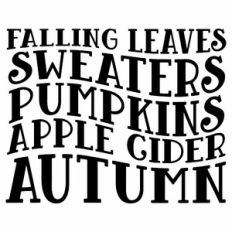 autumn words