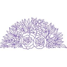 round floral bunch