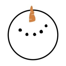 Snowman Face