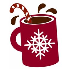 Hot Cocoa with Candy Cane