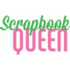 scrapbook queen text