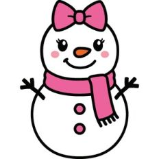Girl Snowman