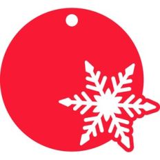 Snowflake Gift Tag