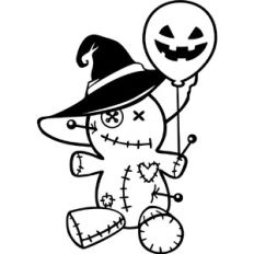 Halloween Party Voodoo Doll