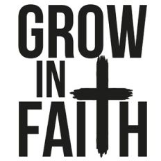 Grow In Faith Cross Quote