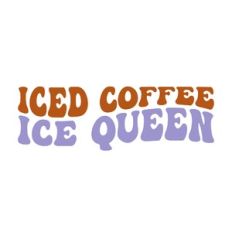 Iced coffee ice queen