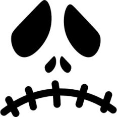 Halloween Monster Face