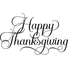 Happy Thanksgiving