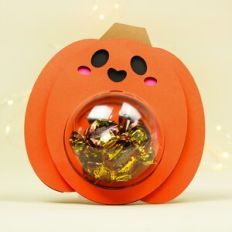 Pumpkin candy dome