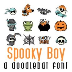 Spooky Boy Full Color Font
