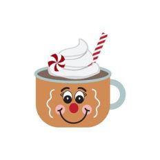 Hot Cocoa In Gingerbread Mug
