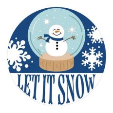 Let It Snow Snowglobe