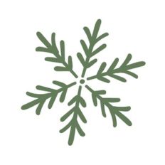Green Snowflake