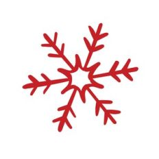 Red Snowflake