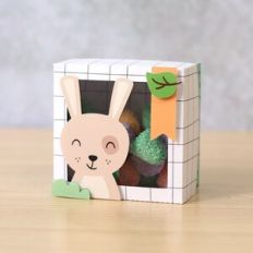 Rabbit Square candy box