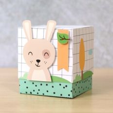 Rabbit Large Cube Box