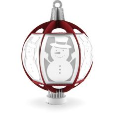 3D Christmas Ornament Snowman